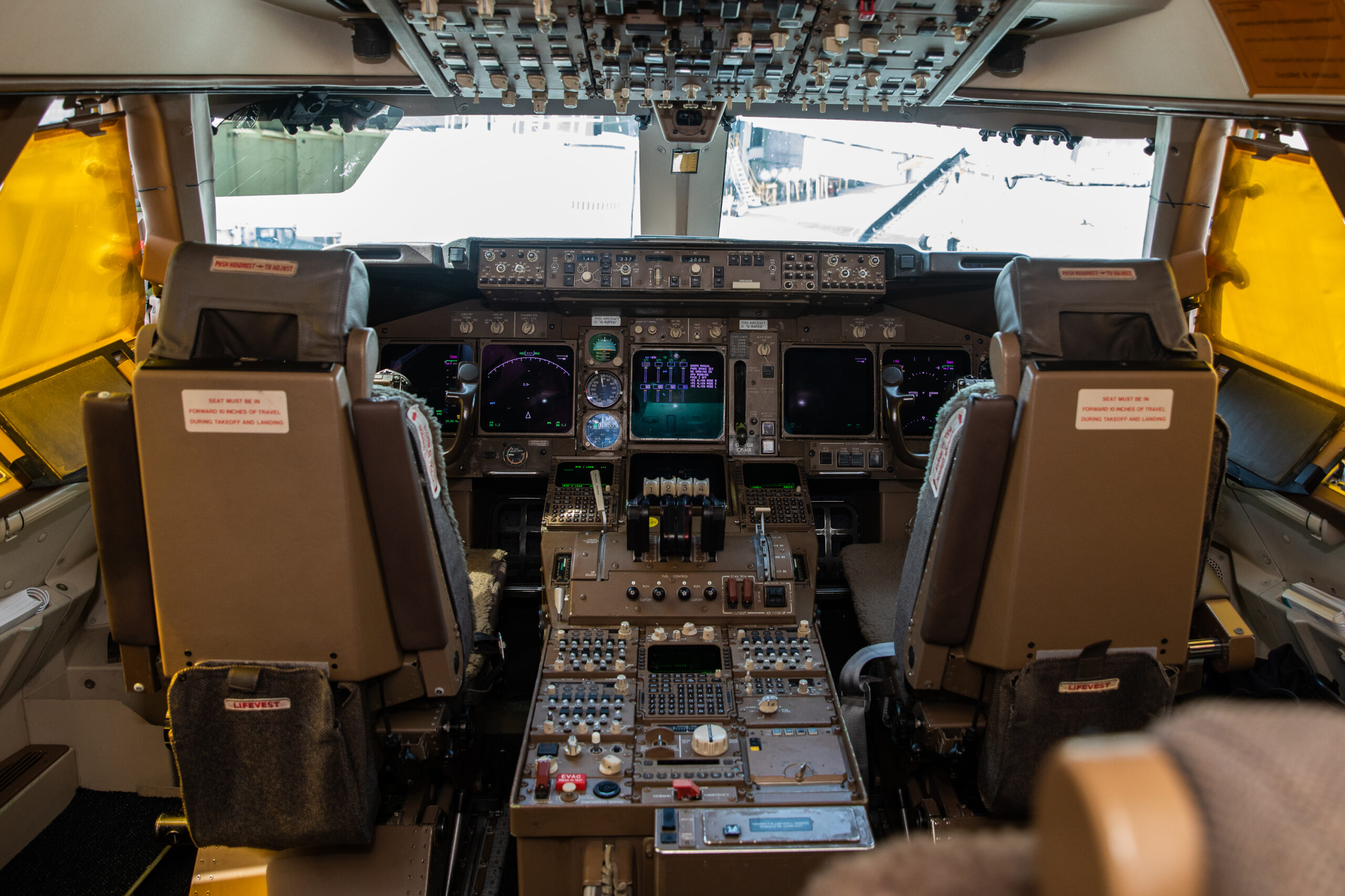 Explore the gauges, levers, and history of a 747’s iconic cockpit