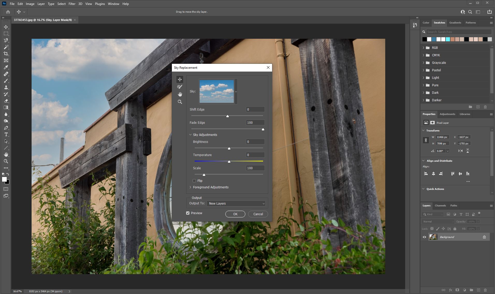 The latest Adobe Photoshop CC update includes Sky Replacement and other tools