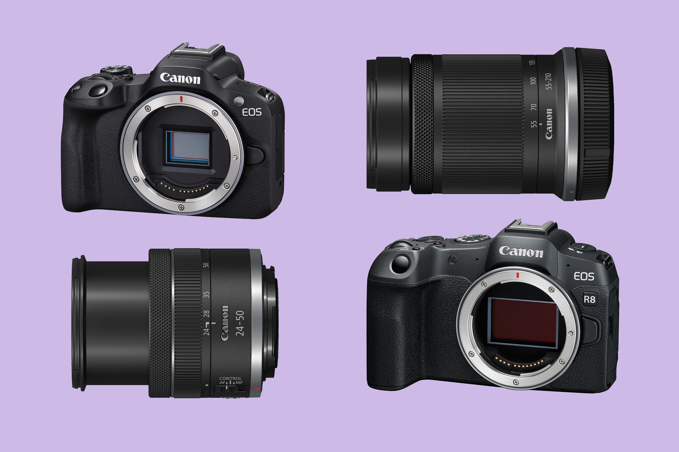 Canon has announced two entry-level mirrorless cameras and lenses