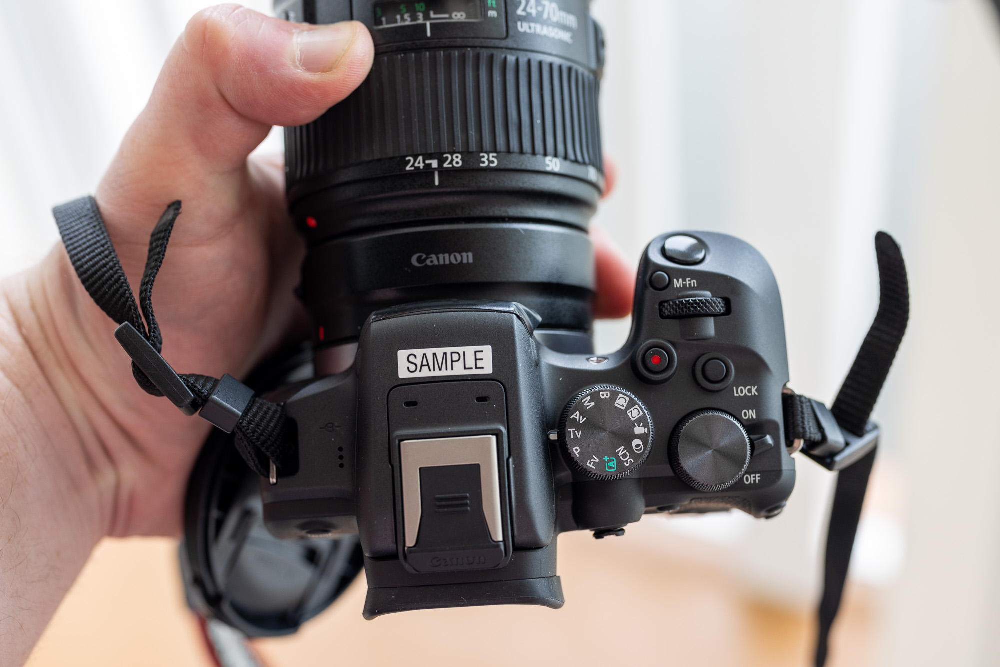 Canon R10 top