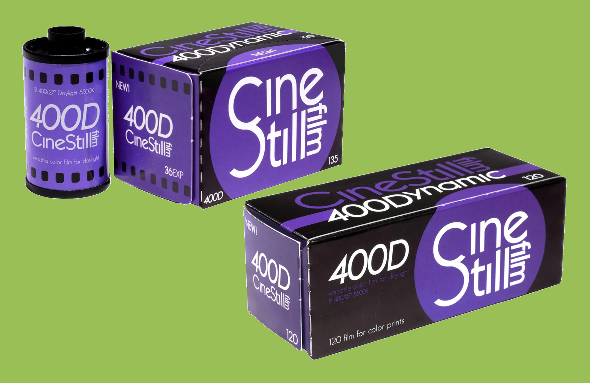 You can now buy Cinestill’s 400D color negative film in 35mm and medium format