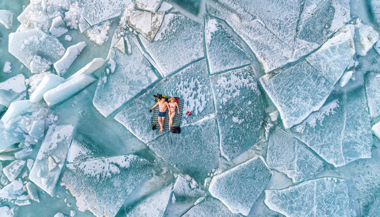 The best (and strangest) drone photos of 2021