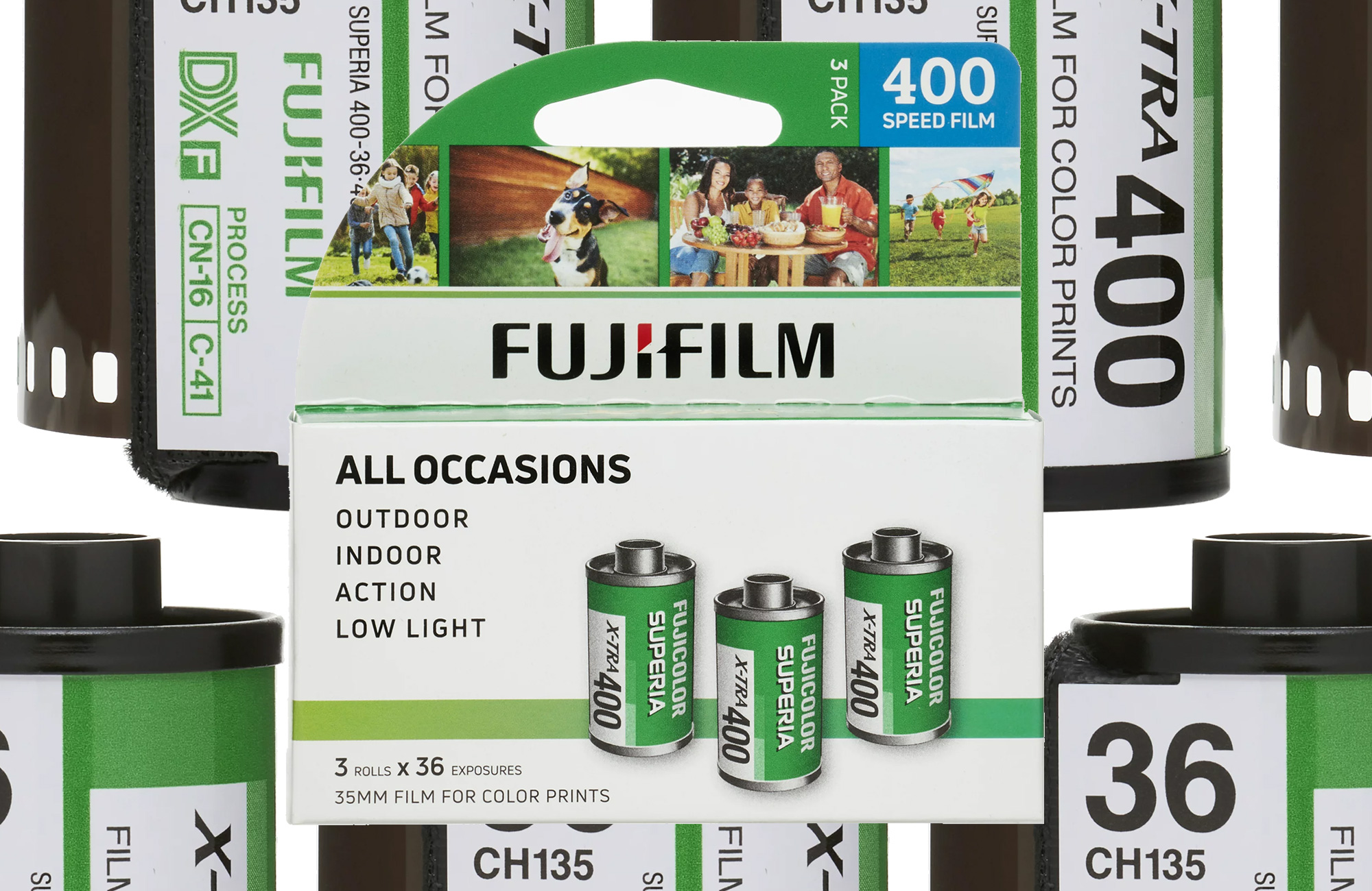 Walmart has Fujifilm Superia X-TRA 400 35mm film in-stock for very cheap right now
