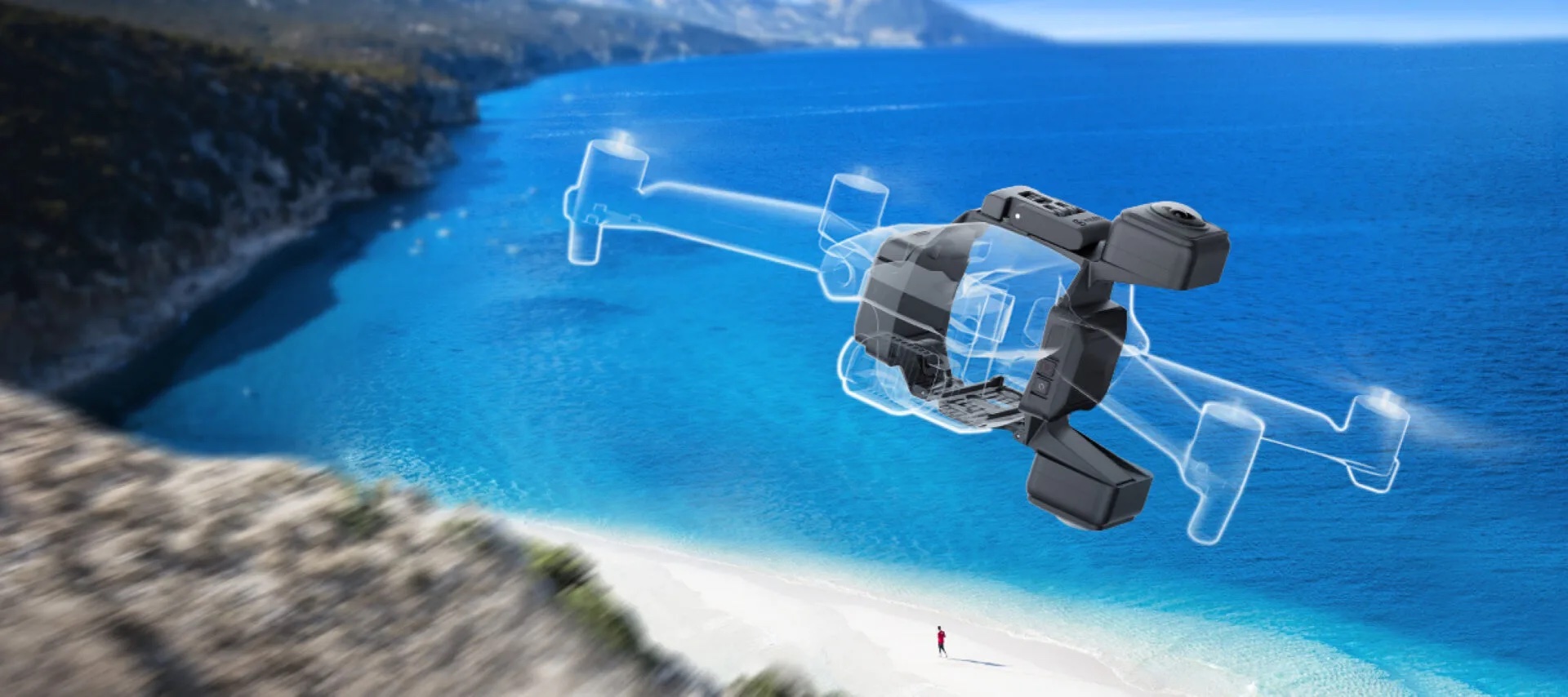 The Insta360 Sphere makes capturing 360-degree drone footage a dizzying delight
