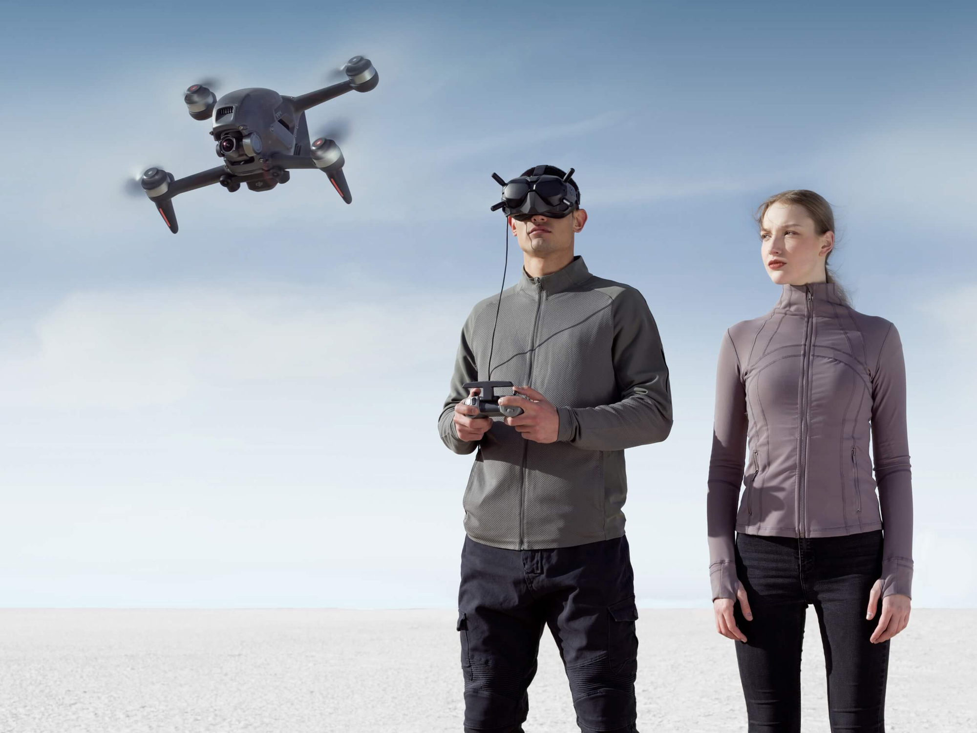 DJI’s new FPV drone allows operators to capture footage from a first-person view