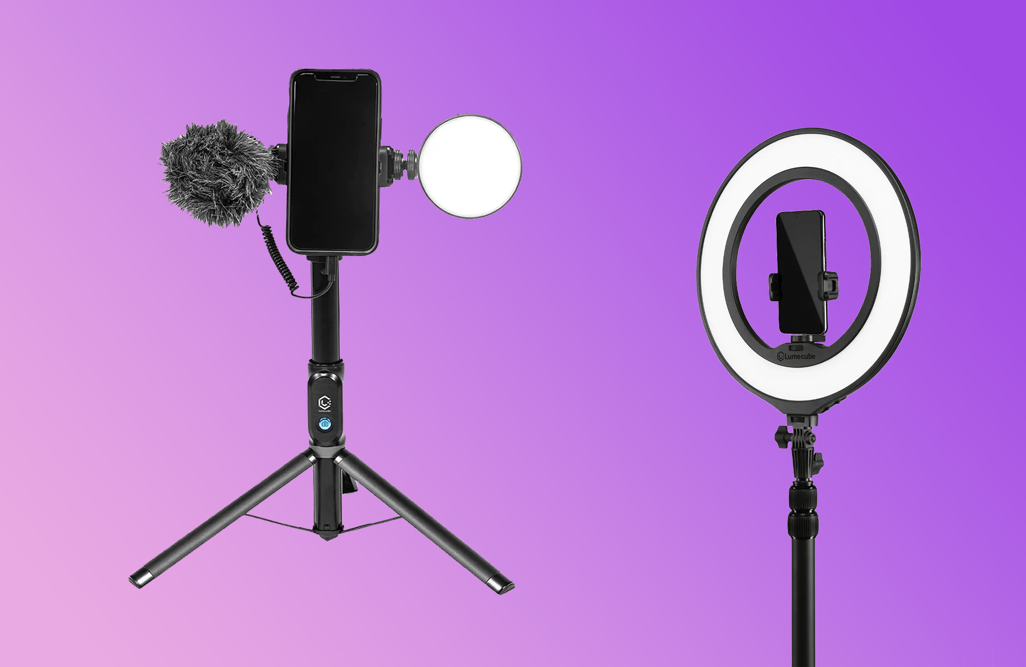 Lume Cube releases a new ring light and accessory kit for mobile content creators
