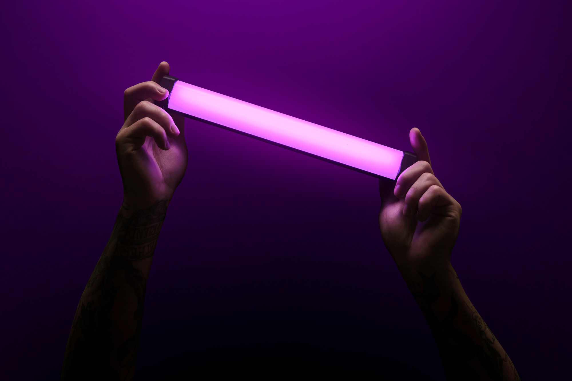 The Lume Cube Tube Lights provide full control of your lighting