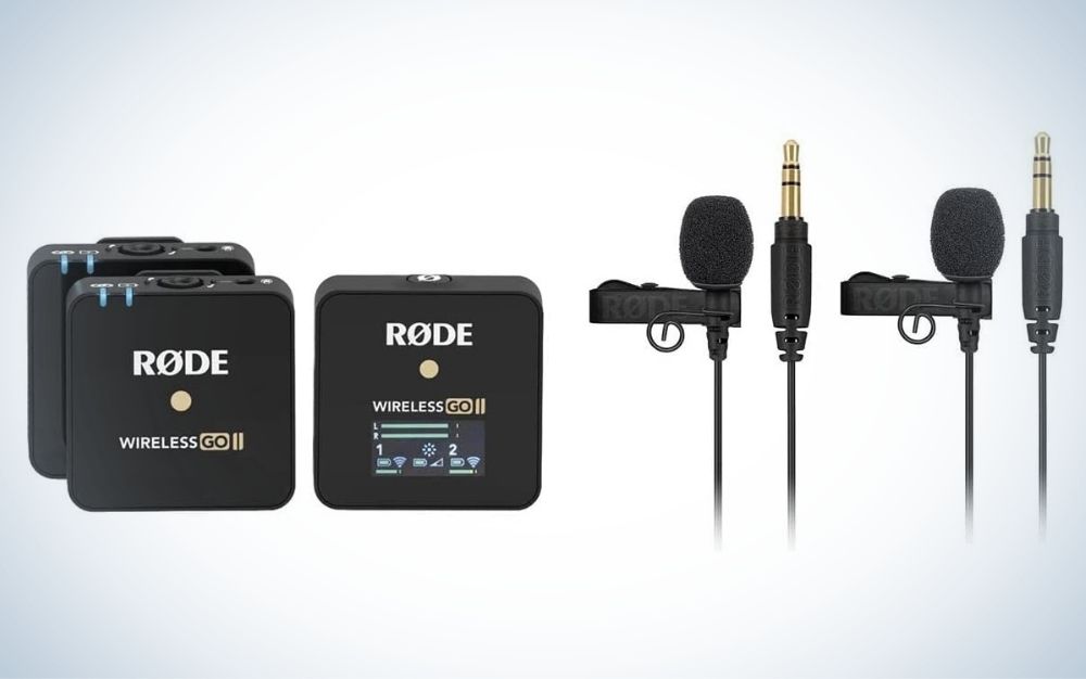 Rode Microphones Wireless GO II Compact Microphone System is the best wireless mic system.