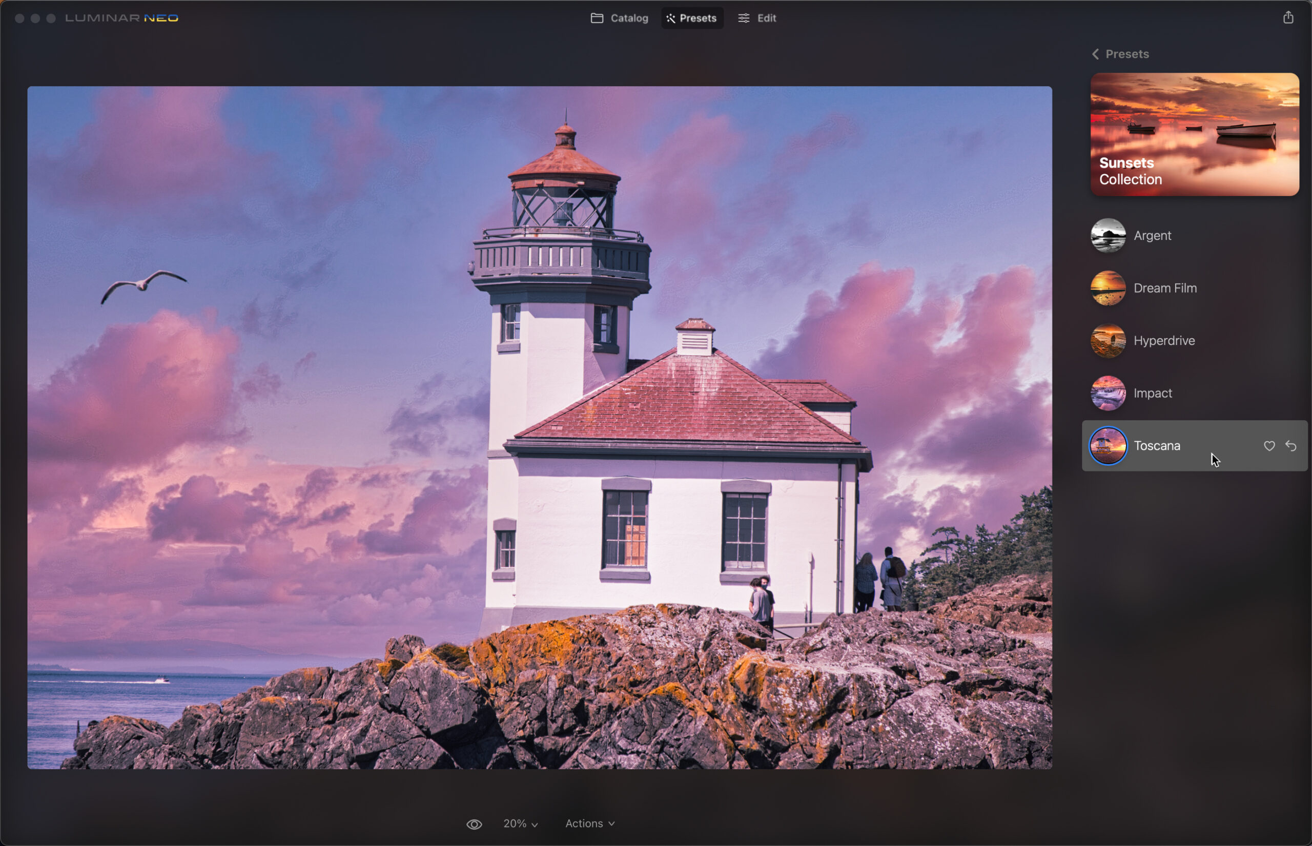 Edit stronger, faster, better with custom-built AI-powered presets