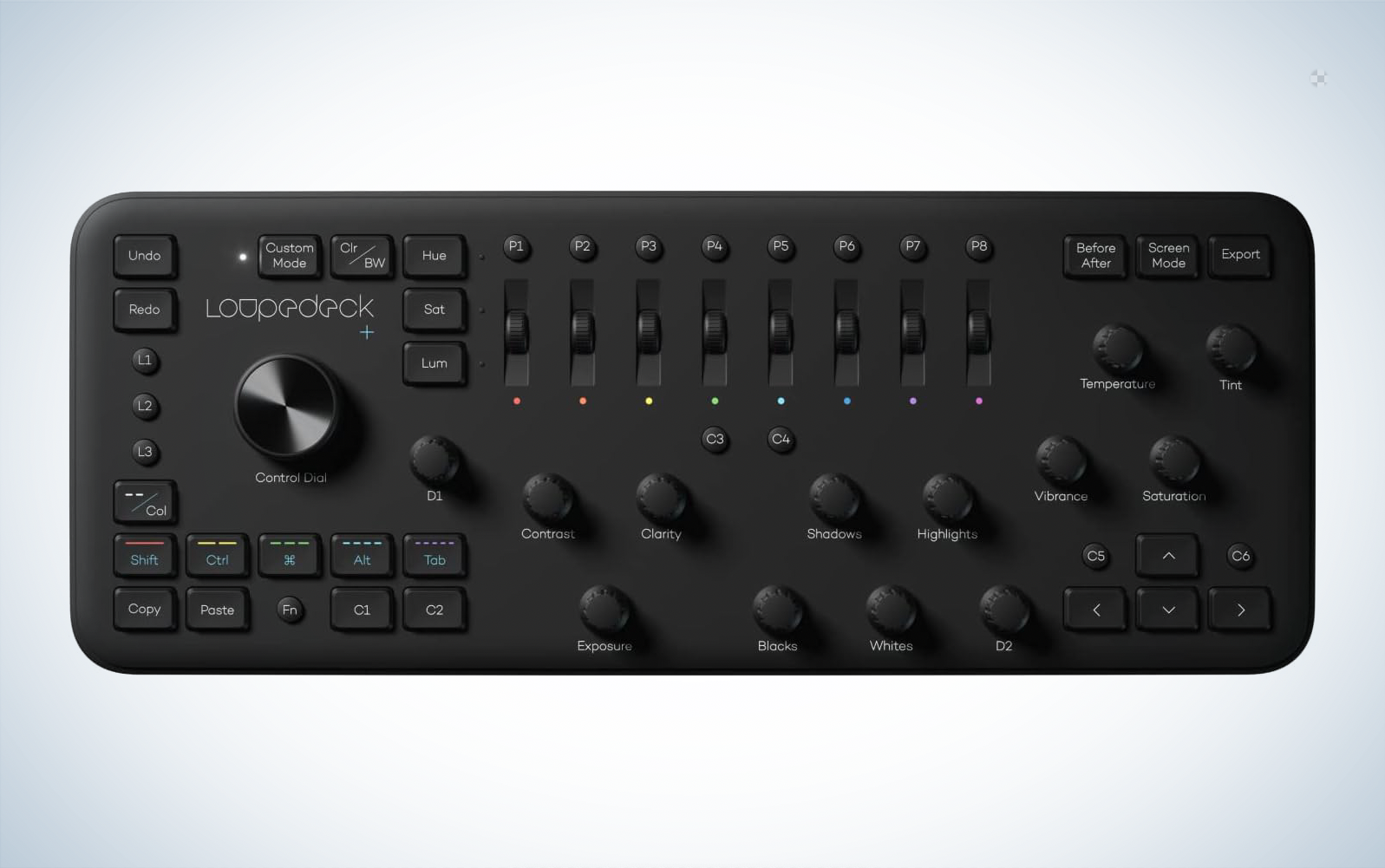 Loupedeck + editing console