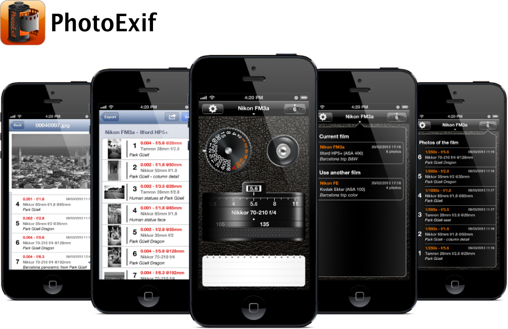 PhotoExif App is Your Shooting Notebook for a Digital Age